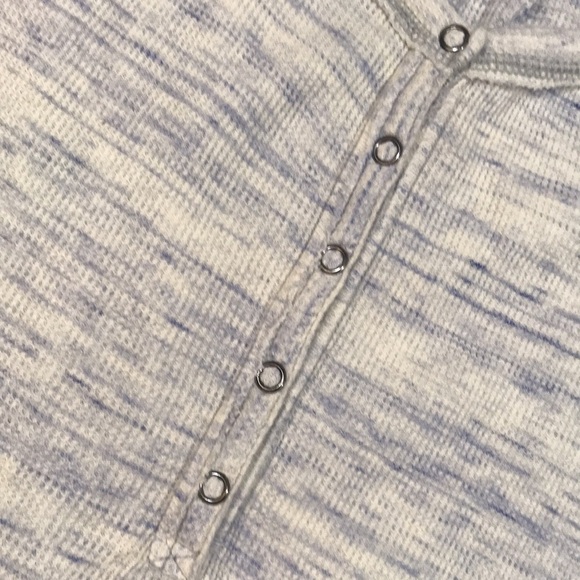 Free People We the Free NWT OB554872 1103 Ivory Blue Combo size M - Picture 6 of 11